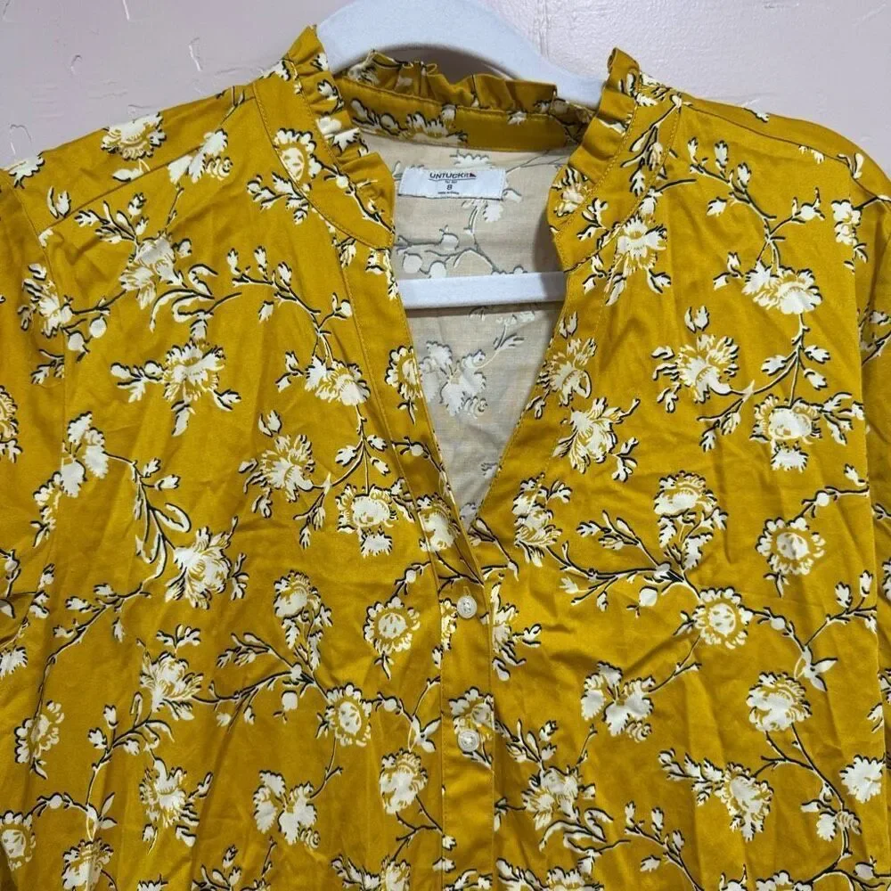 UNTUCKIT Women's Virginia Shirt Dress Size 8 - Picture 3 of 9